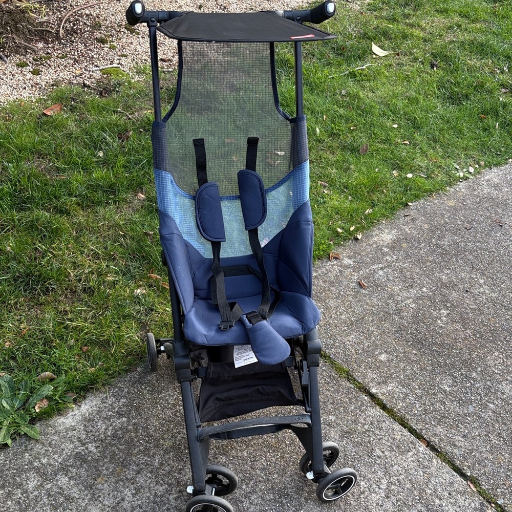 Pocket Air All Terrain Blue Stroller